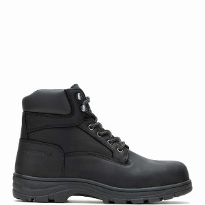 Wolverine Carlsbad 6" Steel-Toe Erkek Iş Botu Siyah | PPZ255TB