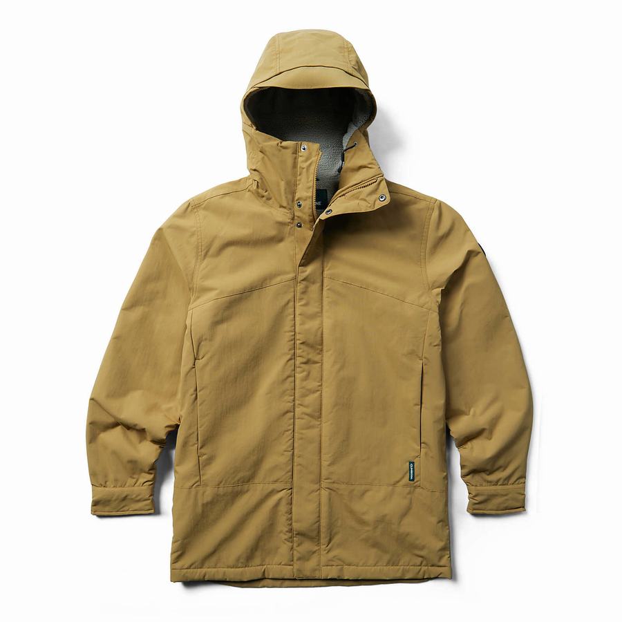 Wolverine Range Sherpa Lined Parka Erkek Mont Kahverengi | WTQ6194VC