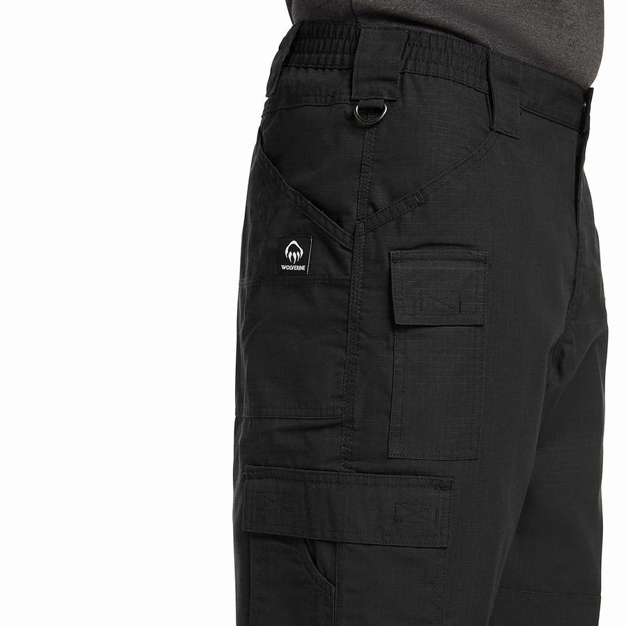 Wolverine Tactical Cargo Erkek Pantolon Siyah | RTU938CB