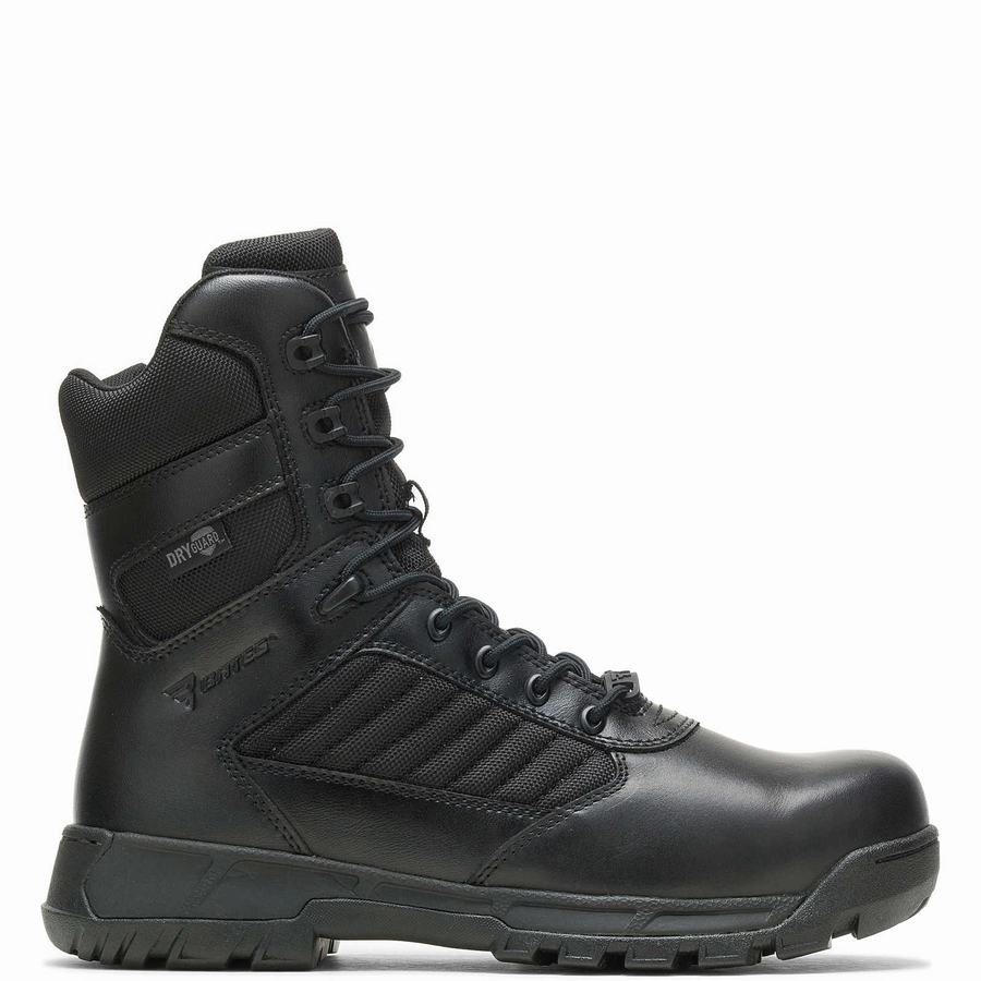 Wolverine Tactical Sport 2 Tall Side Zip DRYGuard ™ Composite ToeEH Kadın Iş Botu Siyah | BGU1930UE