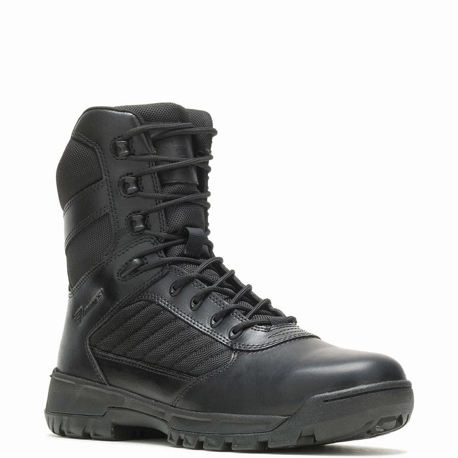 Wolverine Tactical Sport 2 Tall Side Zip Kadın Iş Botu Siyah | GEZ5773HV