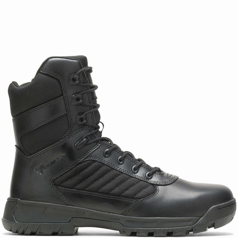 Wolverine Tactical Sport 2 Tall Side Zip Kadın Iş Botu Siyah | GEZ5773HV