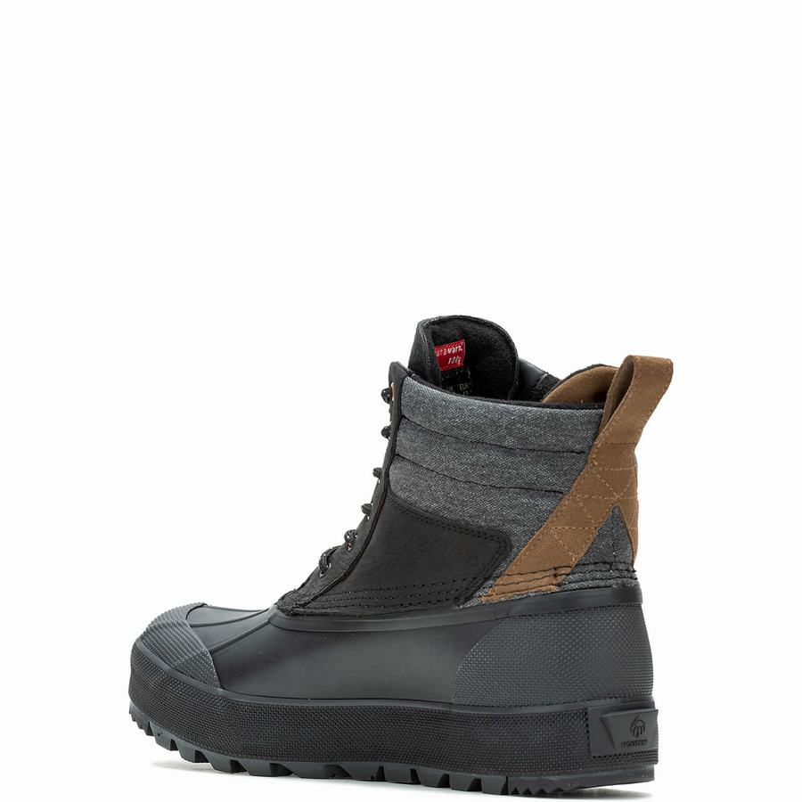 Wolverine Torrent Trek EPX Waterproof Insulated Mid Erkek Iş Botu Siyah | ZJD5025IY