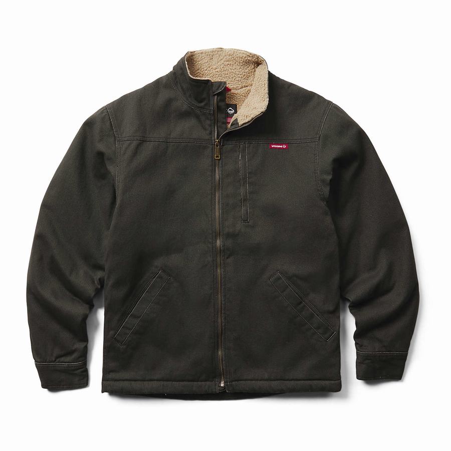 Wolverine Upland Sherpa Ext Erkek Mont Siyah | XLV4758LO